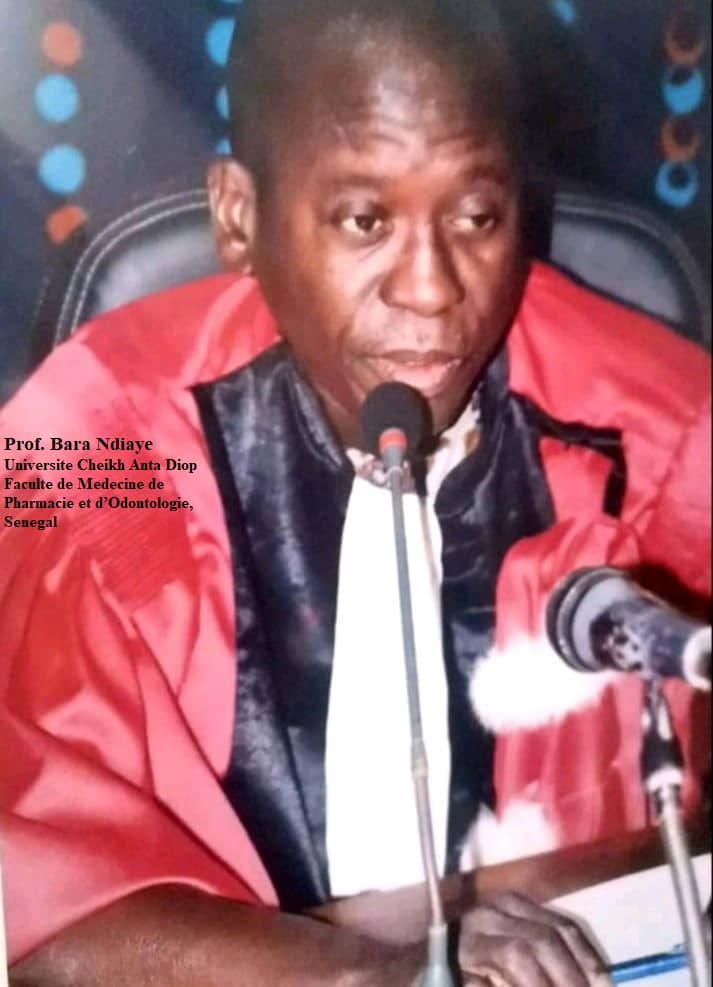 Prof Bara Ndiaye Doyen 