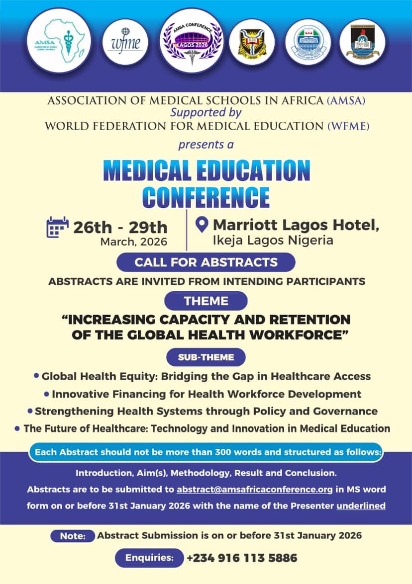 AMSA Medical Education Conference Call for Abstracts